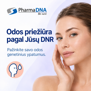 Odos priežiūra pagal Jūsų DNR