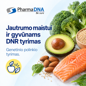 Jautrumo maistui ir naminiams gyvūnams DNR tyrimas